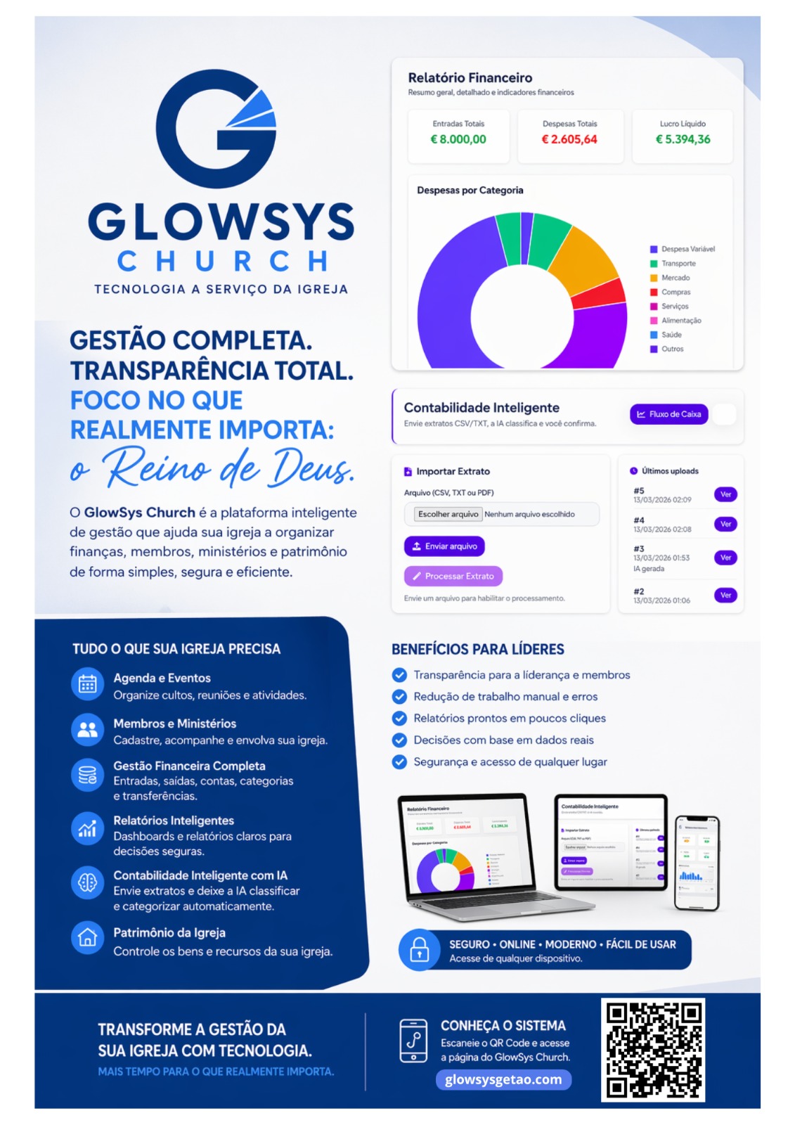 Apresentação do GlowSys Church